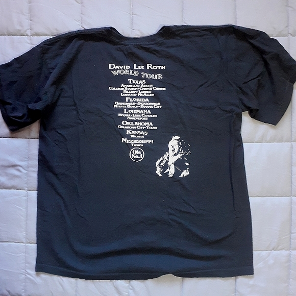 Vintage David Lee Roth 1999 Y2K Tour Shirt - Picture 4 of 8